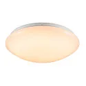 wall and ceiling luminaire SURFACE V 390 HF with sensor, CCT Switch, switchable, multipower, cambered, wired through IP44