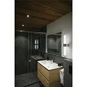 SLV wall luminaire LYGANT DOUBLE IP44, chrome