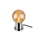 SLV table lamp VARYT E14 IP20, chrome