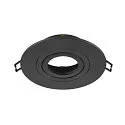 recessed ceiling ring NEW TRIA® 75 XL round, black
