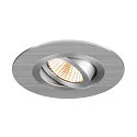 SLV recessed ceiling ring NEW TRIA® 75 XL round, aluminium