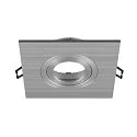 recessed ceiling ring NEW TRIA® 75 XL square, aluminium