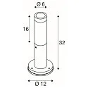 SLV floor lamp S-TUBE 32 GU10 IP65, black