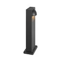 SLV floor lamp LID I 45 SINGLE rotatable, CCT Switch IP65, anthracite, mat dimmable