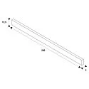 1-phase spot NOBLO® SPOT round, set of 3 IP20