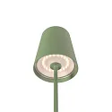 battery table lamp VINOLINA TWO 3-CCT 3-fold, CCT Switch, with touch dimmer, conical, with charging station IP65