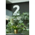 battery table lamp VINOLINA TWO 3-CCT 3-fold, CCT Switch, with touch dimmer, conical, with charging station IP65