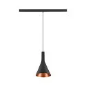 SLV pendant luminaire LALU® MIX&MATCH IP20, black dimmable