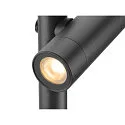 SLV gorund spike luminaire HELIA SLIM POLE SINGLE IP65, black