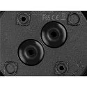 SLV outdoor wall luminaire D-RING S PHASE IP65, black dimmable