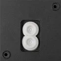 outdoor wall luminaire Q-RING PHASE without sensor, dimmable IP65, black dimmable