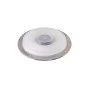 floor recessed luminaire BIG PLOT round, surface-mounted version, without trim IP67, stainless steel 