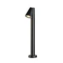 outdoor floor lamp T-TUBE 70 POLE SINGLE GU10 IP44, black dimmable