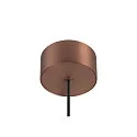SLV pendant luminaire QUIMERA - PHASE CCT Switch, switchable IP20, copper dimmable
