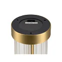 SLV table lamp QUIMERA - PHASE cylindrical, CCT Switch, switchable IP20, brass 
