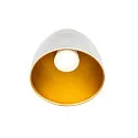 SLV 3-phase pendant luminaire PARA CONE 14 GU10 IP20, white, lacquered dimmable