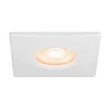 SLV cover UNIVERSAL DOWNLIGHT IP65 square, rigid, closed, airtight, white