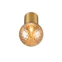 SLV ceiling luminaire VARYT without shade E14 IP44, brass dimmable