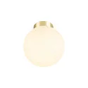 ceiling luminaire SUN 20 round E27 IP20, gold dimmable