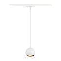 SLV 1-phase pendant luminaire LIGHT EYE® 90 GU10 IP20, white dimmable