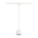 SLV 1-phase pendant luminaire LIGHT EYE® 90 GU10 IP20, white dimmable