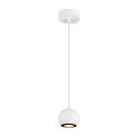 SLV pendant luminaire LIGHT EYE® 90 GU10 IP20, white dimmable