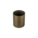 lamp shade PURI 2.0 - TUBE cylindrical, bronze