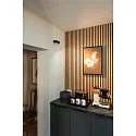SLV wall and ceiling luminaire PURI 2.0 - CONE GU10 IP20, black dimmable