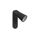 SLV wall and ceiling luminaire PURI 2.0 - CONE square, with switch GU10 IP20, black dimmable