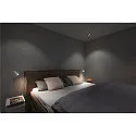 SLV wall and ceiling luminaire PURI 2.0 - CONE square, with switch GU10 IP20, white dimmable
