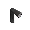 SLV wall and ceiling luminaire PURI 2.0 - DOME square, with switch GU10 IP20, black dimmable