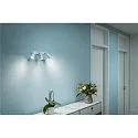 SLV wall and ceiling luminaire PURI 2.0 - DOME 3 flames, long GU10 IP20, white dimmable