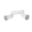 SLV wall and ceiling luminaire PURI 2.0 - CONE 2 flames, long GU10 IP20, white dimmable