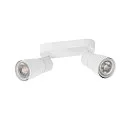 SLV wall and ceiling luminaire PURI 2.0 - DOME 2 flames, long GU10 IP20, white dimmable