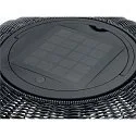 solar floor lamp ADEGAN IP65, black dimmable