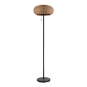 SLV solar floor lamp ADEGAN IP65, brown dimmable