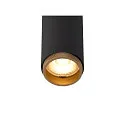 SLV 1-phase spot GRIP! S PHASE DTW swivelling, for VDU workstation, Dim-To-Warm IP20, black dimmable