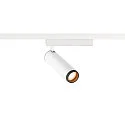 SLV 1-phase spot GRIP! M PHASE swivelling, for VDU workstation IP20, white dimmable