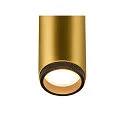 SLV 1-phase spot GRIP! M PHASE DTW swivelling, for VDU workstation, Dim-To-Warm IP20, gold dimmable