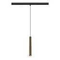 SLV pendant luminaire GRIP! S 48V DALI DTW for VDU workstation, DALI controllable, Dim-To-Warm IP20, bronze, mat dimmable
