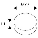 SLV ring GRIP! S, nickel
