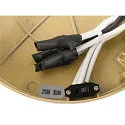 SLV wall and ceiling luminaire ONE DALI Ø60CM up / down, DALI controllable, CCT Switch, ring shape IP20, brass dimmable