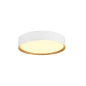 SLV wall and ceiling luminaire DECONA PHASE round, CCT Switch IP44, gold, white dimmable