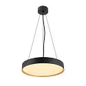 SLV wall and ceiling luminaire DECONA PHASE round, CCT Switch IP44, gold, black dimmable