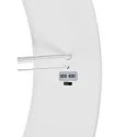 SLV pendant luminaire MEDO® RING 90 DALI for VDU workstation, DALI controllable, CCT Switch IP20, white dimmable
