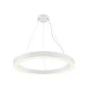 SLV pendant luminaire MEDO® RING 90 DALI for VDU workstation, DALI controllable, CCT Switch IP20, white dimmable