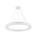 SLV pendant luminaire MEDO® RING 90 DALI for VDU workstation, DALI controllable, CCT Switch IP20, white dimmable