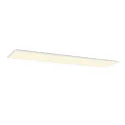 SLV ceiling luminaire PANEL C 1200/300 ON-OFF CCT Switch, UGR < 19, switchable IP54 / IP20, 34W 4550lm 3000 / 4000K CRI 80-89