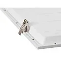 SLV ceiling luminaire PANEL C 1200/300 ON-OFF CCT Switch, UGR < 19, switchable IP54 / IP20, white, lacquered 