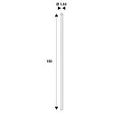 SLV pendant suspension PANEL C - 150CM 4-fold, mechanical, steel